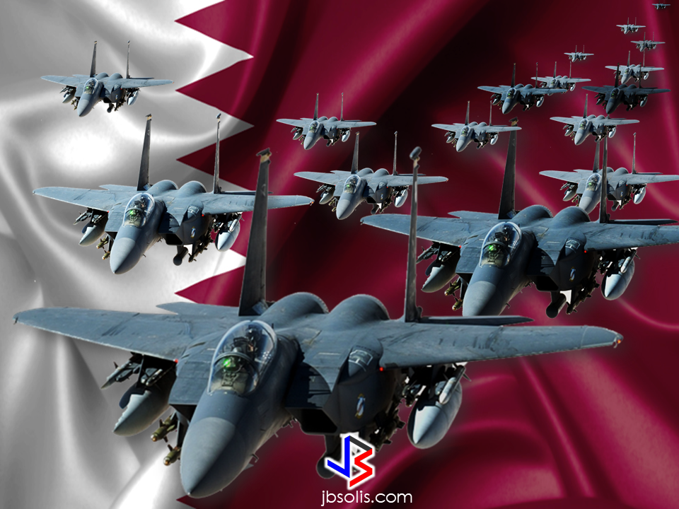 Days after US Donald Trump accused them of allegedly supporting terrorism, Qatar has signed a $12 billion contract to buy F-15 war jets from the United States according to the reports by the defense ministry.   Apparently, the contract was signed in a meeting between US Secretary of Defense Jim Mattis and Qatari Minister of State for Defense Affairs Khalid al-Attiyah according to the source as reported by Reuters. Bloomberg news said that the deal is set for a total of 36 fighter jets  produced by a Boeing subsidiary Mc Donnell Douglas.   An unnamed Qatari official was quoted as saying the US-Qatar relationships are "deep-rooted".   In November, the US approved the possible sale of 72 units F-15QA war jets to Qatar amounting to $21.1 billion. The deal come only weeks after a $110 billion arms deal was made between US and saudi Arabia, which the White House describes as the biggest in history.  Trump earlier made a remark that Qatar has “historically been a funder of terrorism at a very high level.” It was after the neighboring GCC countries severed ties with Doha.  As Kuwait tries to bridge the row between qatar and concerned Arab brothers, Turkish President Recep Tayyip Erdogan strongly back Qatar, dubbing the Saudi-led measures "inhumane and against Islamic values".  Qatar, an important exporter of natural gas, is a known American ally in the Middle East. It also hosts the largest US military base in the region. In fact, amid the growing tension between Qatar and other gulf states,  two combat US Navy ships have sailed into Doha for joint drills with the Qatari navy according to the report. Source: RT News, BBC
