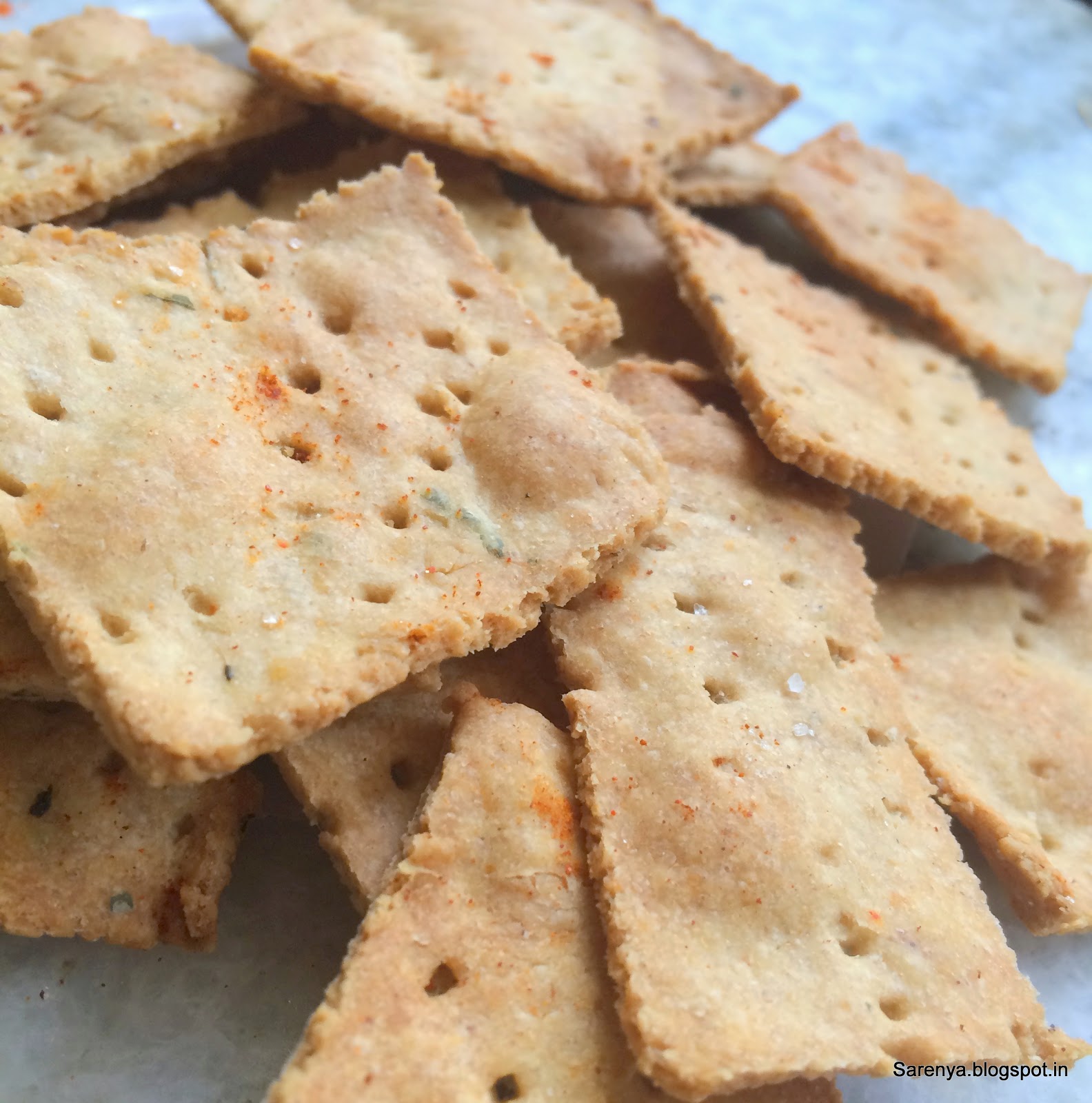 Sarenya's Cookbook BAKED MULTIGRAIN CRISPS/CRACKERS