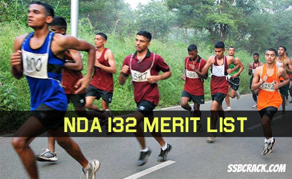 NDA 132 Merit List