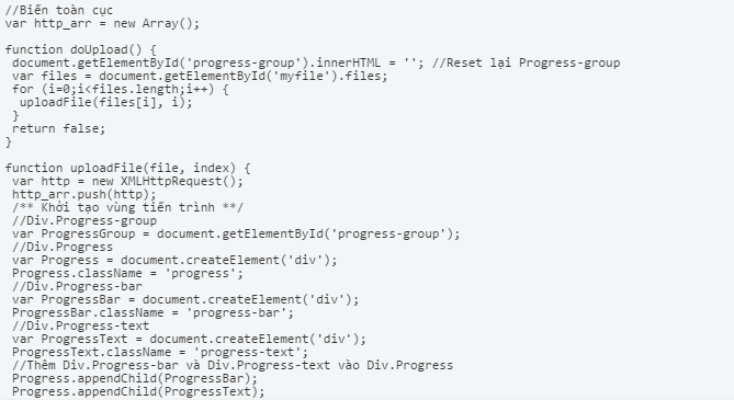 Hướng dẫn Upload File bằng AJAX kết hợp với Progress Bar ~ Xóm ...