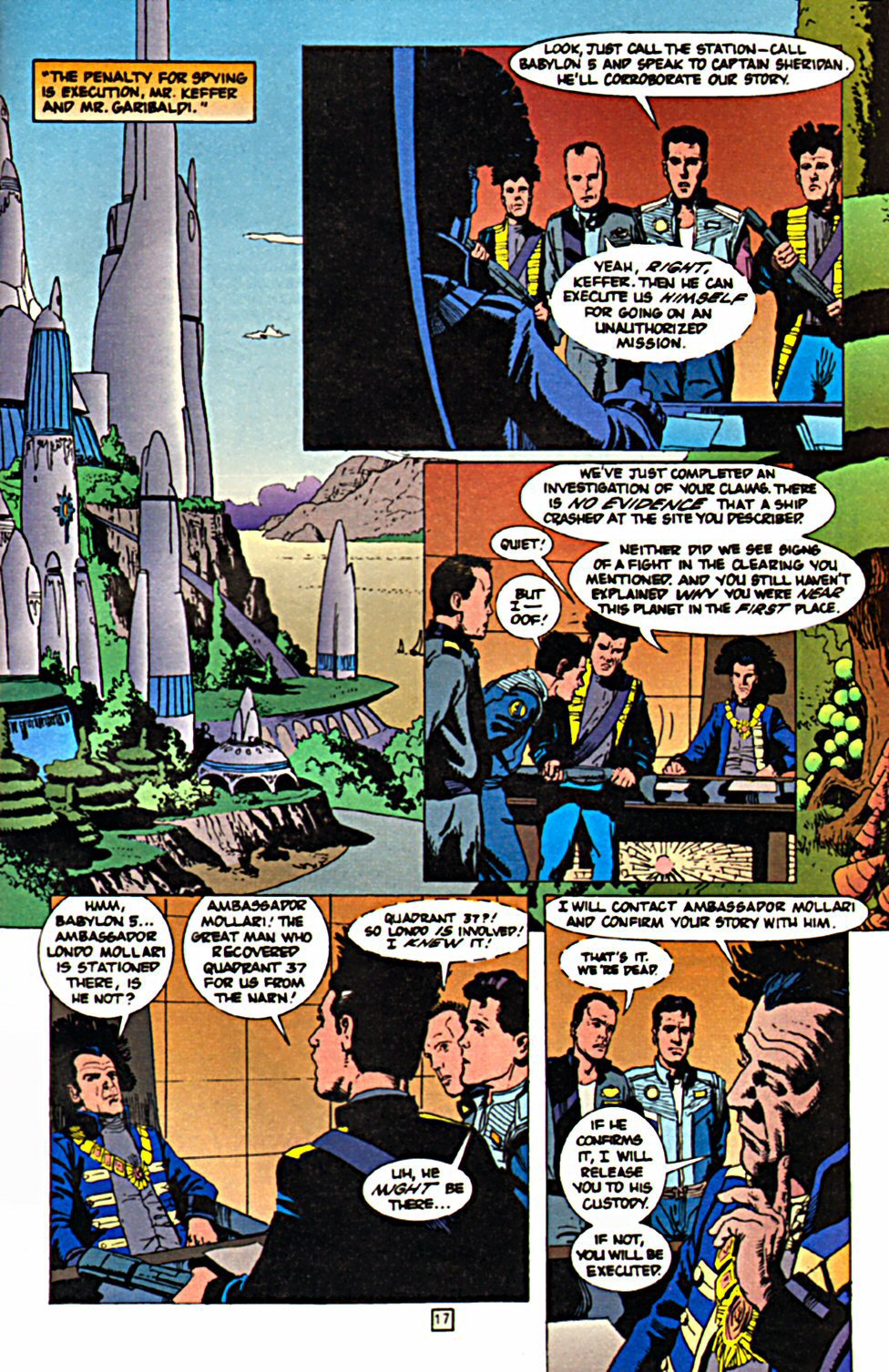 Read online Babylon 5 (1995) comic -  Issue #8 - 18