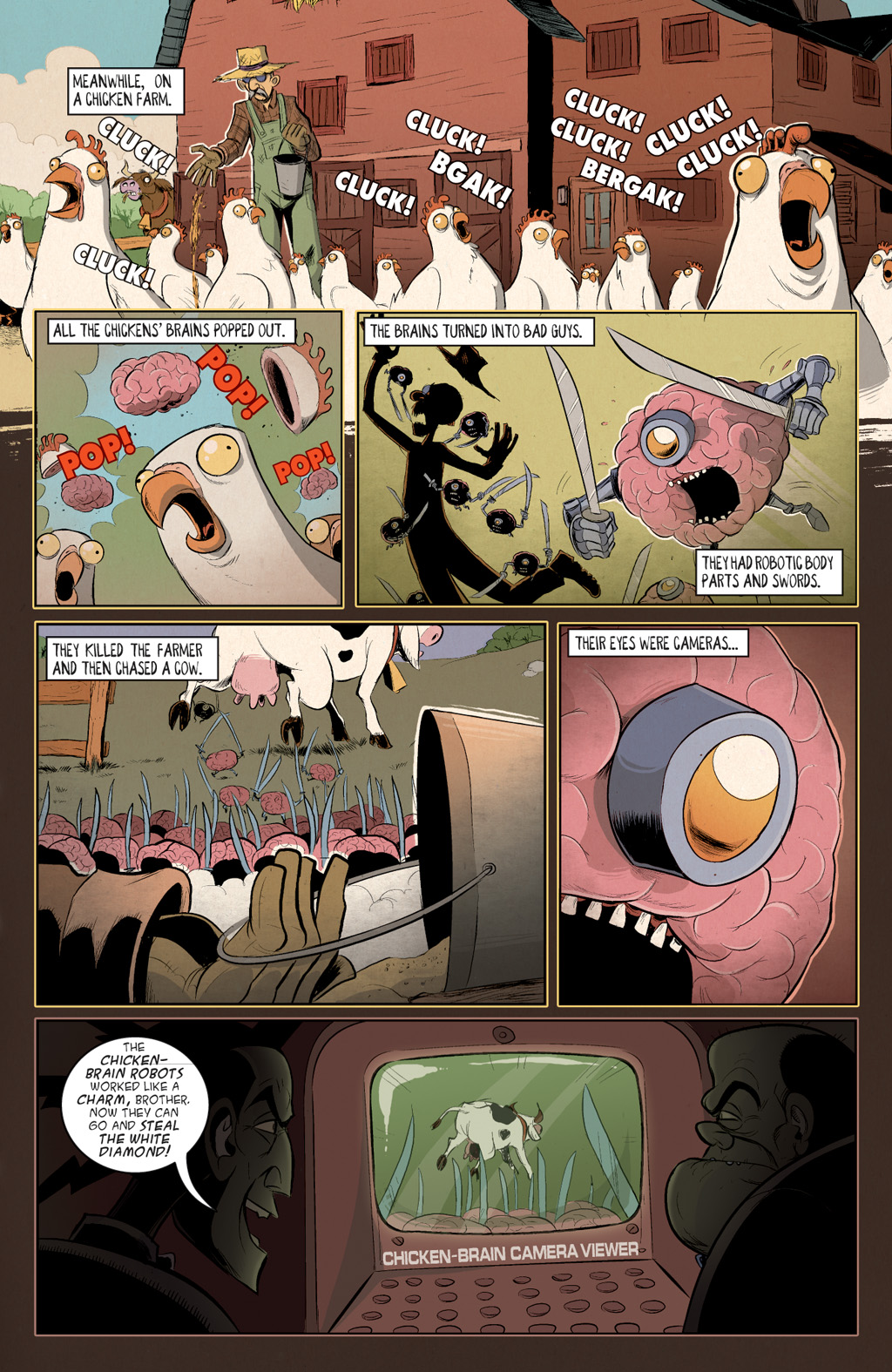 Axe Cop: Bad Guy Earth issue 1 - Page 24