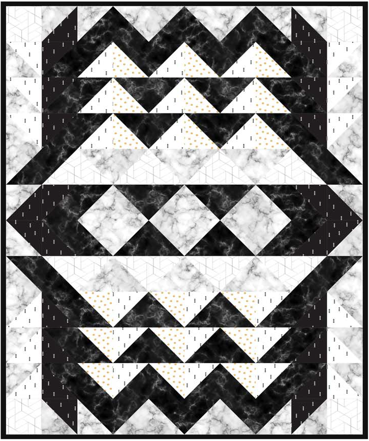 Quilt Inspiration Free pattern day! Black and White quilts