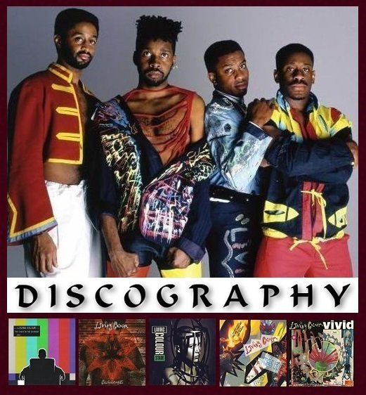 LIVING COLOUR - DISCOGRAFIA ~ DISCOGRAFIAS COMPLETAS EN DVD
