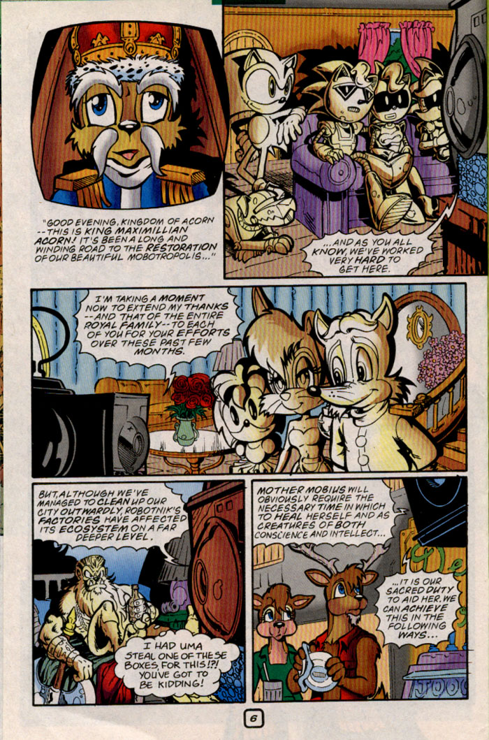 Read online Sonic The Hedgehog comic -  Issue #72 - 6