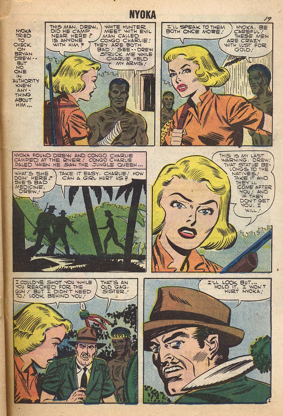 Read online Nyoka the Jungle Girl (1955) comic -  Issue #22 - 21
