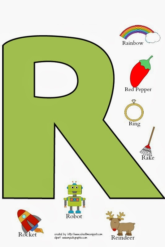 Letter R Toddler Activities | School Time Snippets