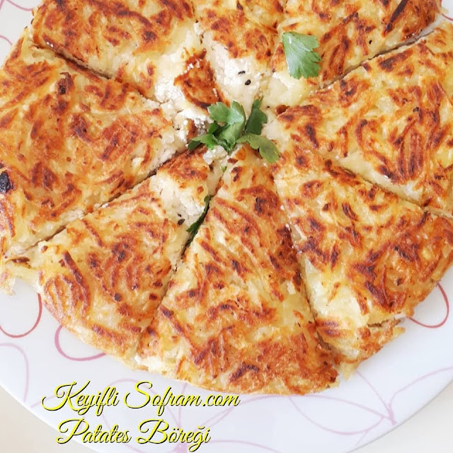 KEYİFLİ SOFRAM KOLAY PATATES BÖREĞİ TARİFİ
