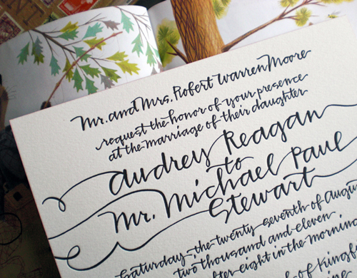 Handwritten wedding invitations 'Handwritten Wedding Invitations' Imprint your own Feelings via the