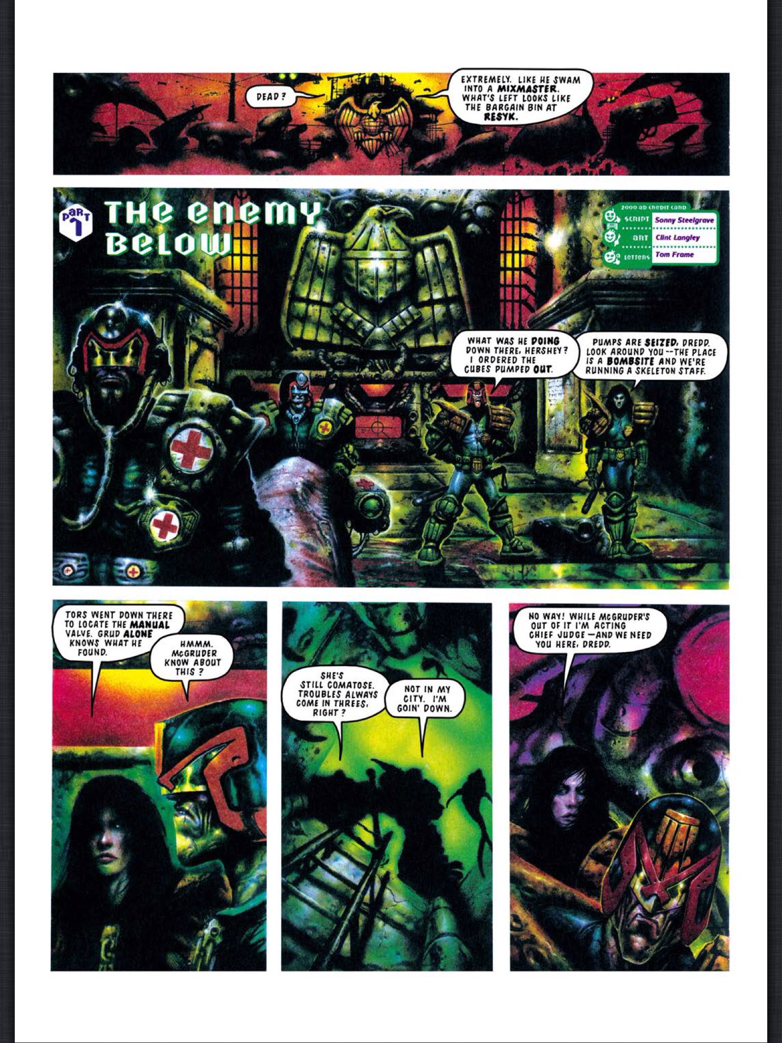Read online Judge Dredd: The Complete Case Files comic -  Issue # TPB 20 - 190