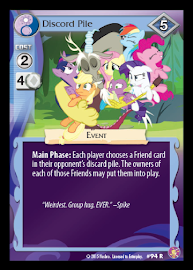 My Little Pony Discord Pile Absolute Discord CCG Card