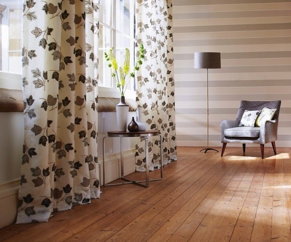 Choose fabrics for interior curtains