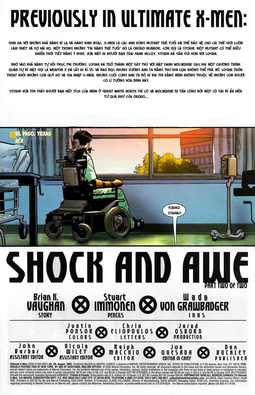 Ultimate X - men chap 60