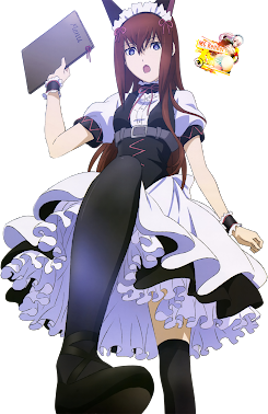 Makise Kurisu Render