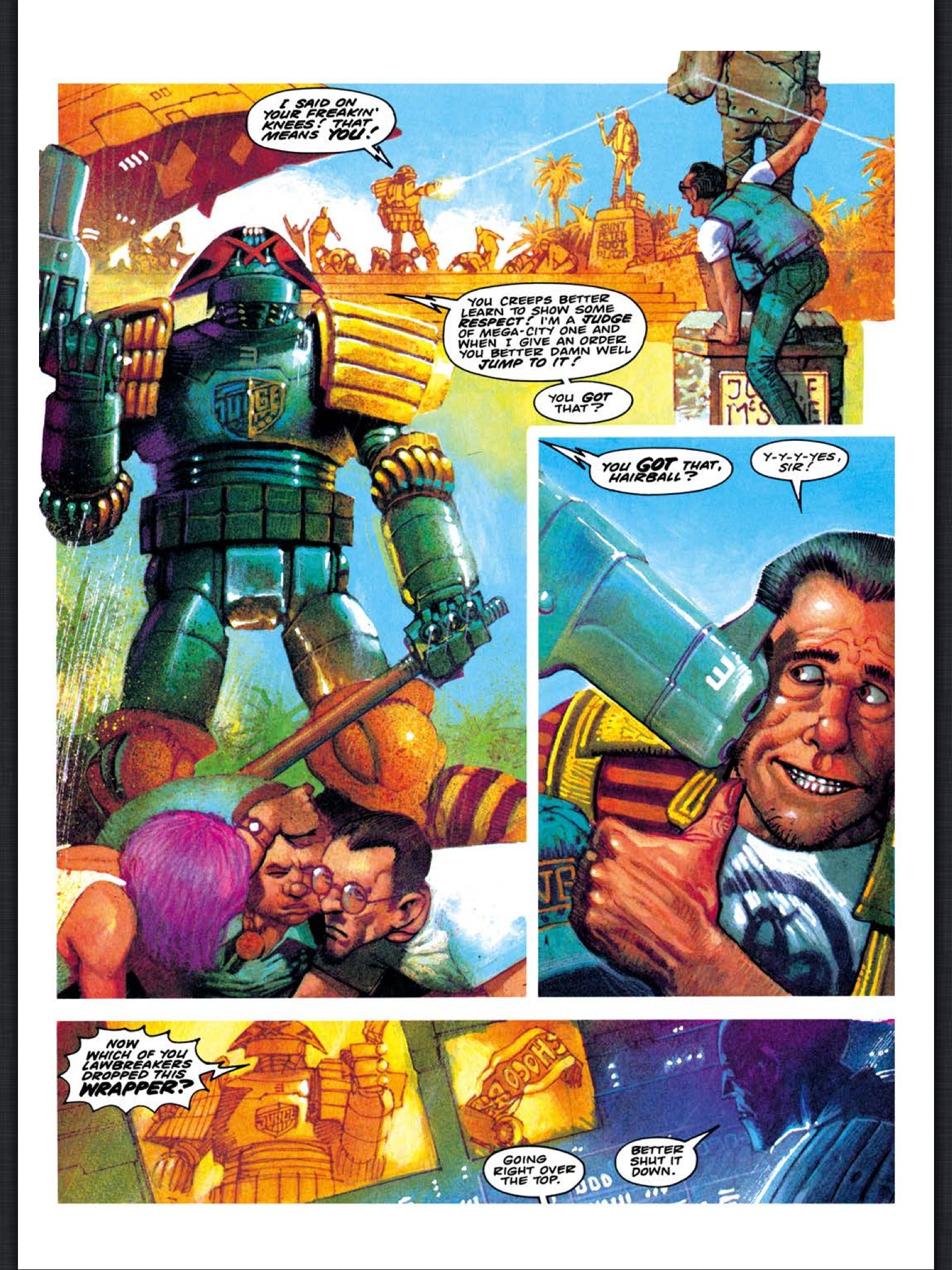 Read online Judge Dredd: The Complete Case Files comic -  Issue # TPB 18 - 196