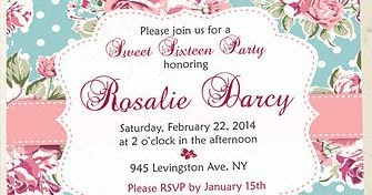 Contoh Surat Undangan Pesta Ulang Tahun Dalam Bahasa Inggris / Contoh