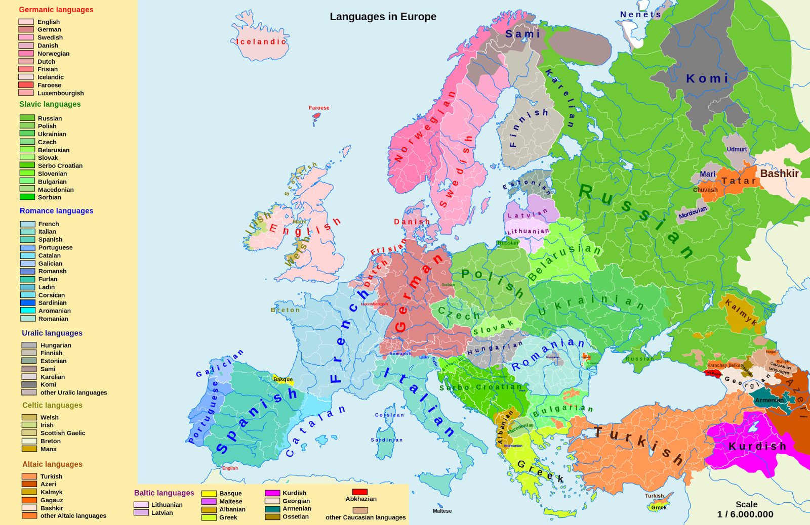 Languages of Central and Eastern Europe (CEE)