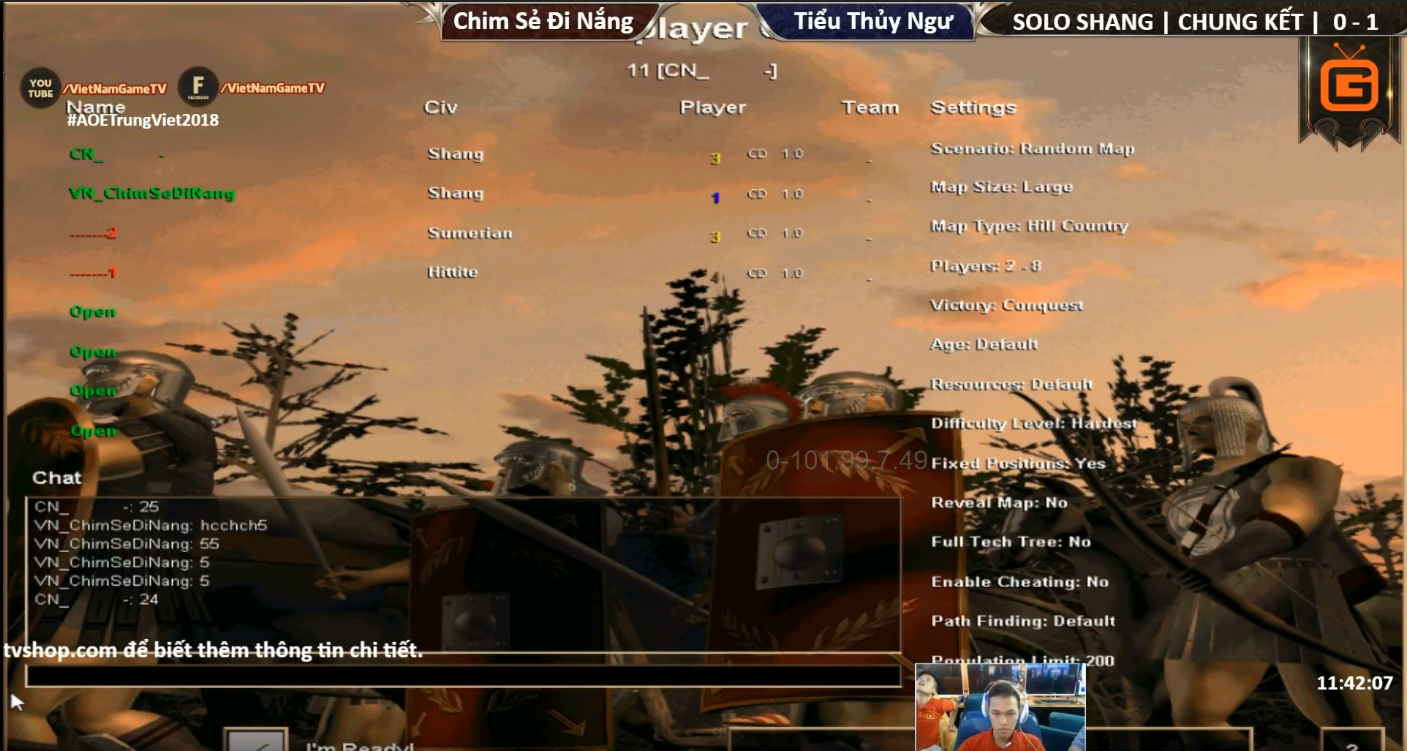 AoE Trung Việt 2018