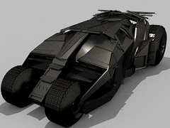 3D BATMOBILE 3D BATMAN