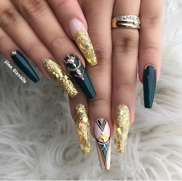 cute nail colors for brown skin