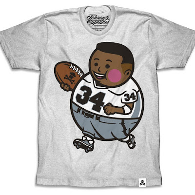 Bo Jackson “Bo Knows Cupcakes” Big Kid T-Shirt by Johnny Cupcakes