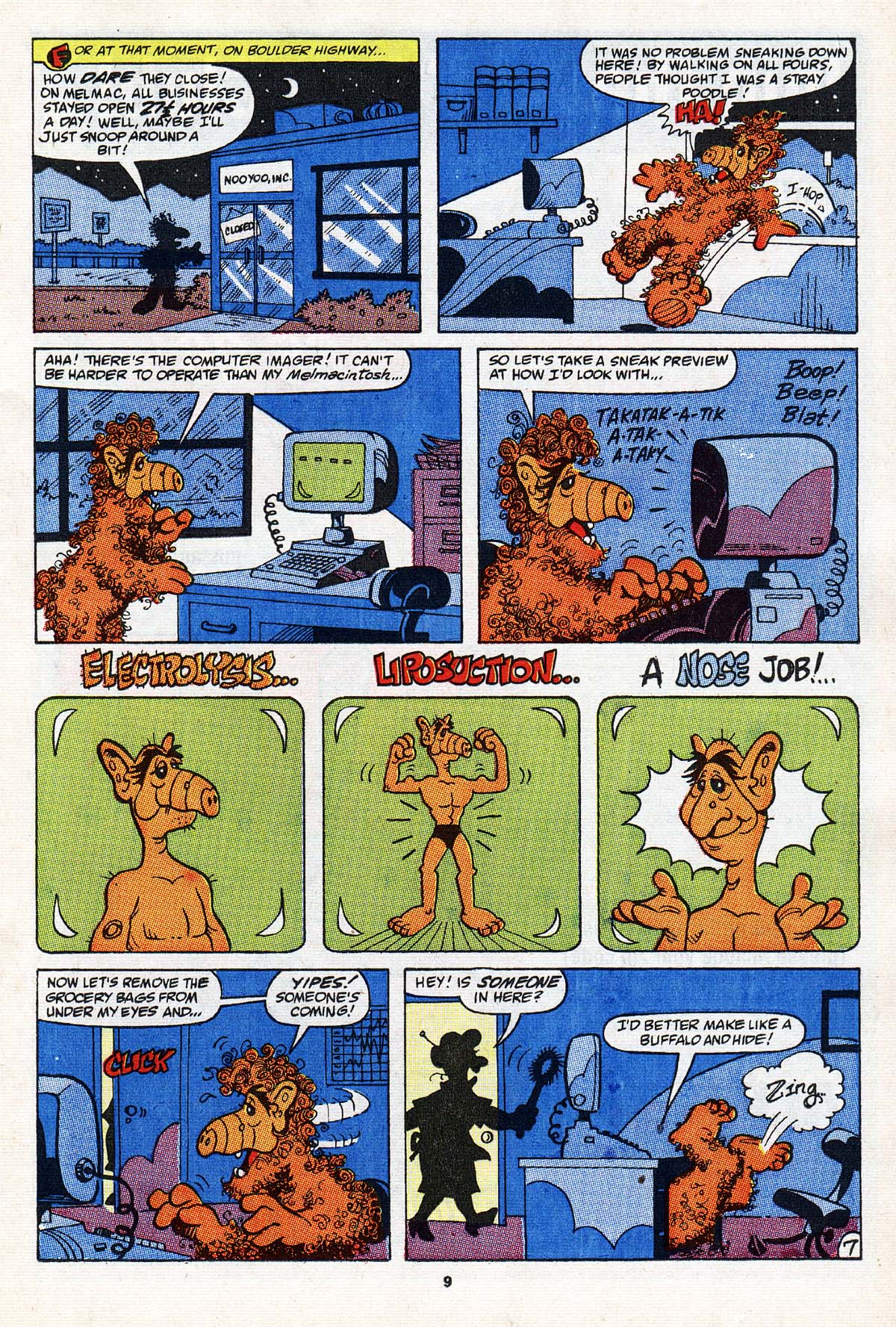 Read online ALF comic -  Issue #20 - 8