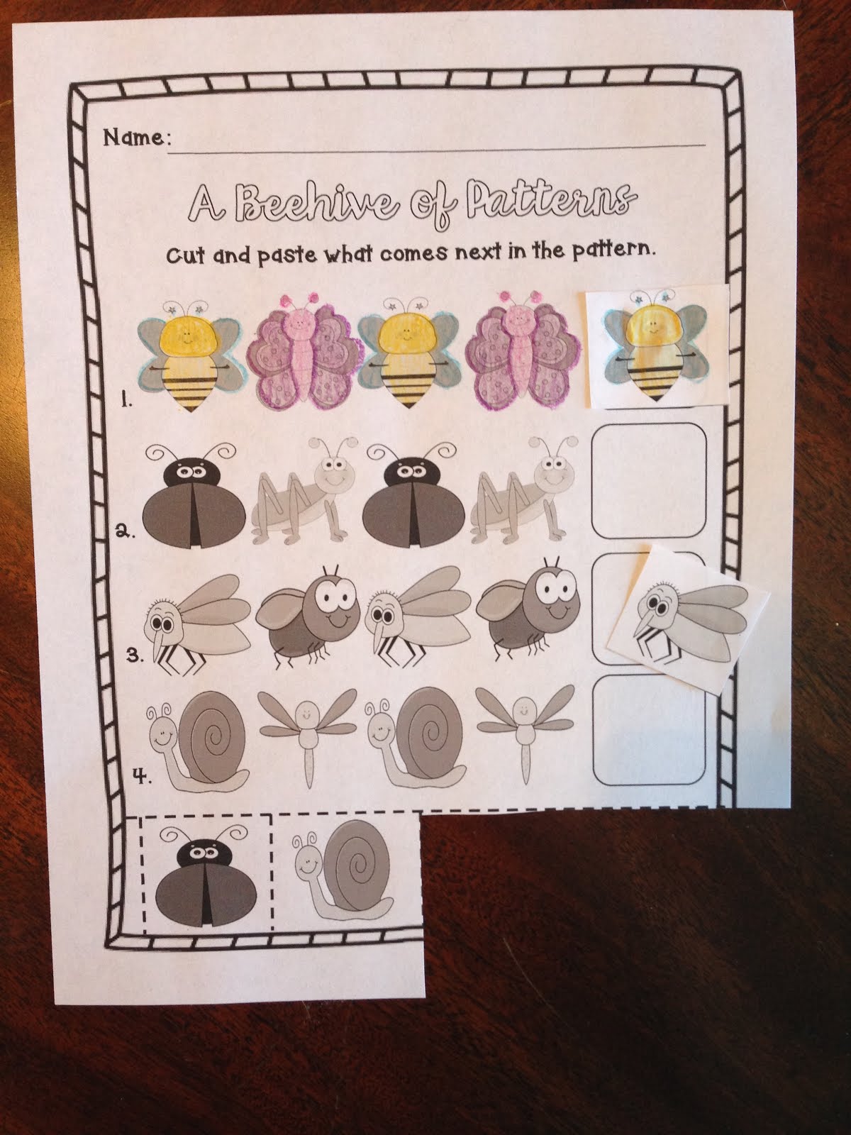 A Classroom On Cloud Nine: An A-Bee Pattern!