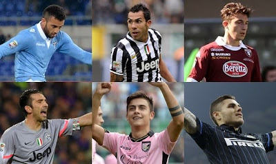 11 Pemain Terbaik Liga Italia 2014-2015