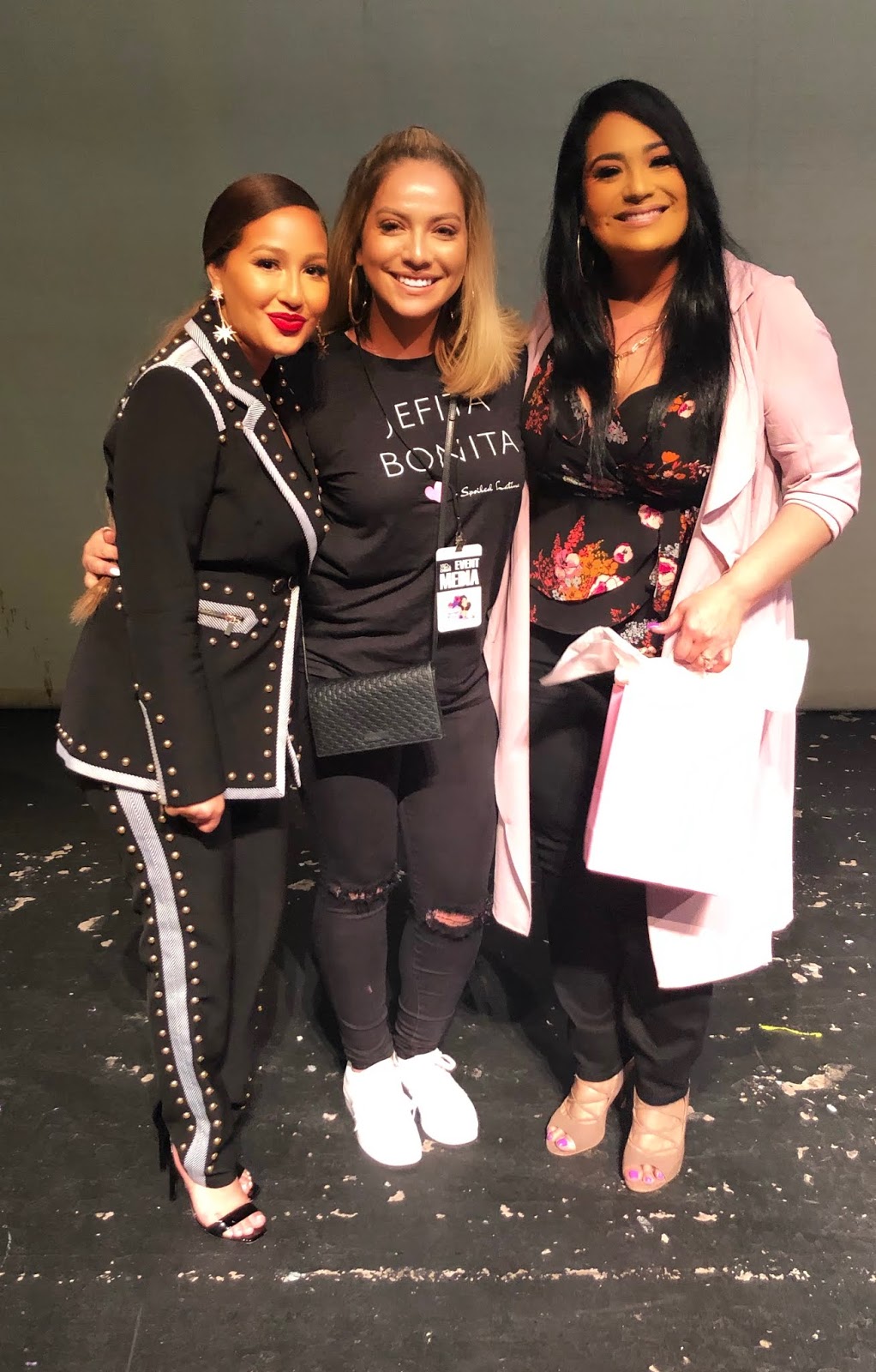 Click to watch my video with Adrienne Bailon and Suzette Quintanilla