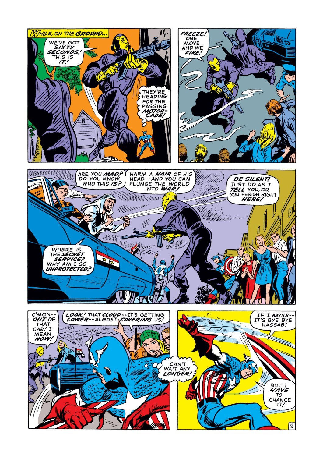 Read online Captain America (1968) comic -  Issue #129 - 10