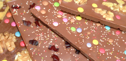 Marmorierte Schokoladeneier — Rezepte Suchen