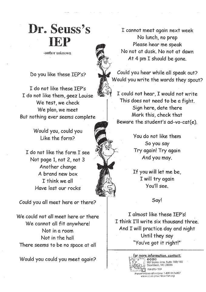 Dr Seuss And Ieps One Room Schoolhouse
