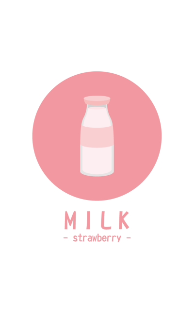 Milk - Strawberry flavor