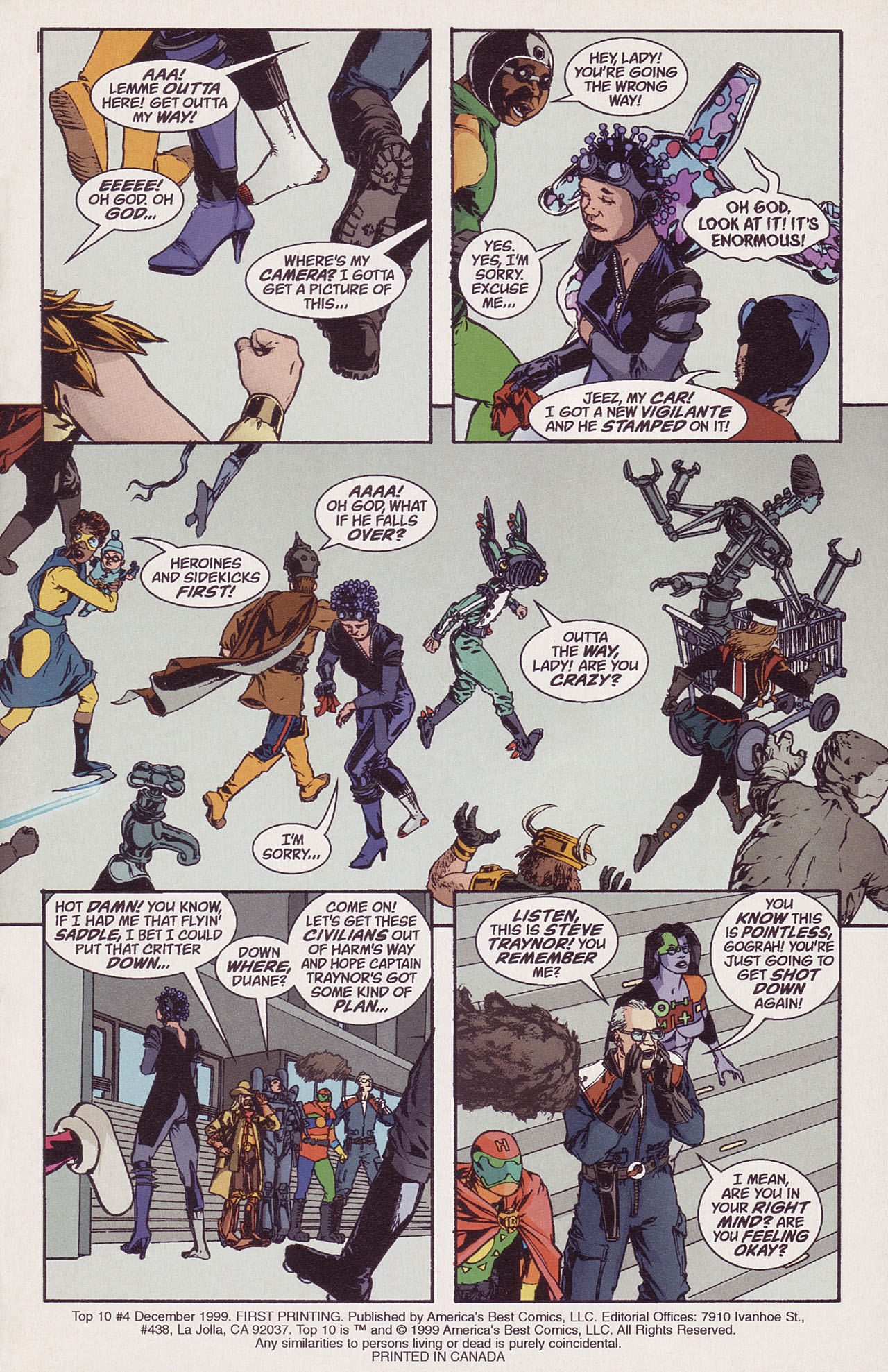 Read online Top 10 comic -  Issue #4 - 3