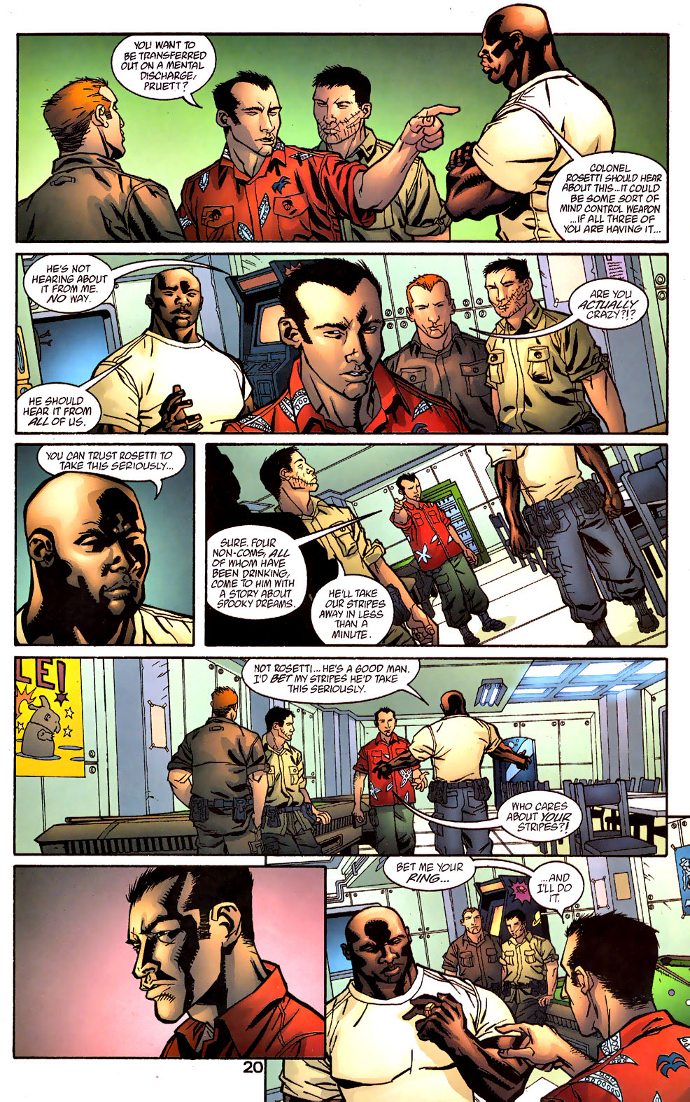 Read online Human Defense Corps comic -  Issue #3 - 21