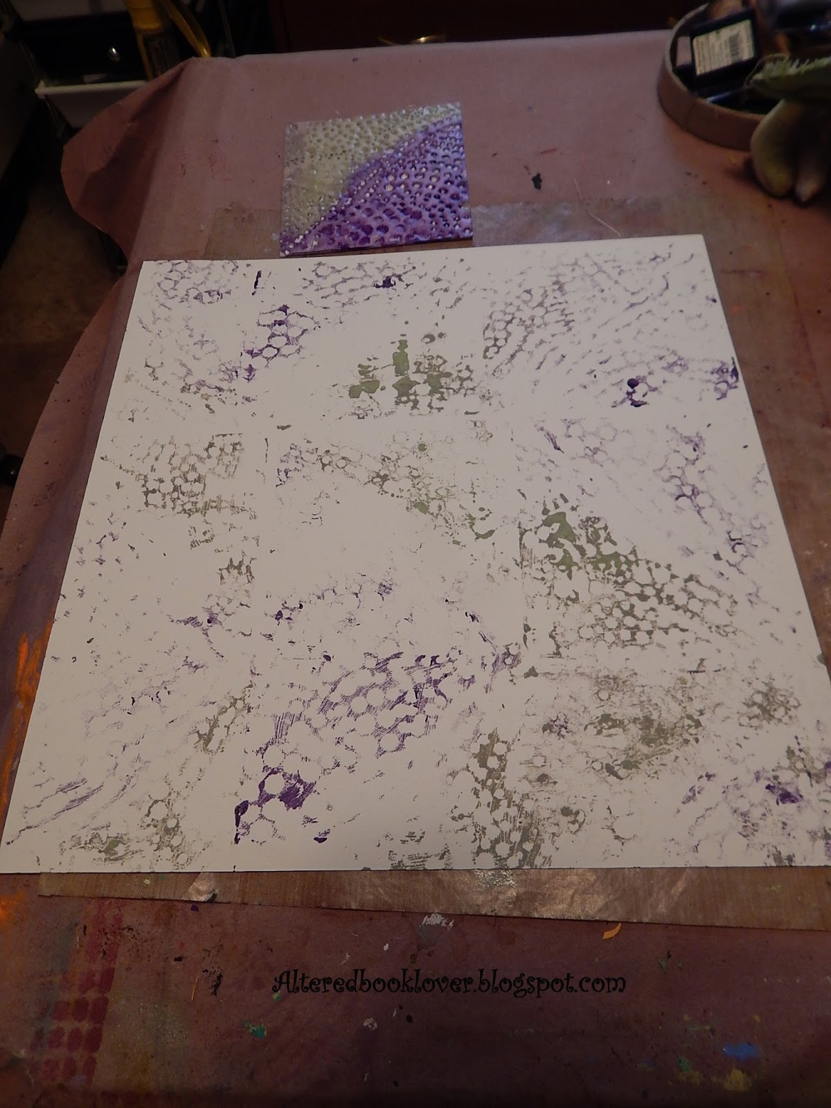 Altered Book Lover Polystyrene foam bad for the environment but often