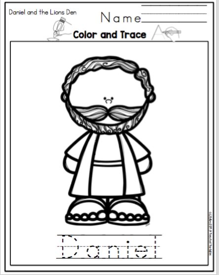 Free Daniel In The Lions Den Mini Printable Preschool Printables free-daniel-in-the-lions-den-mini-printable-preschool-printables