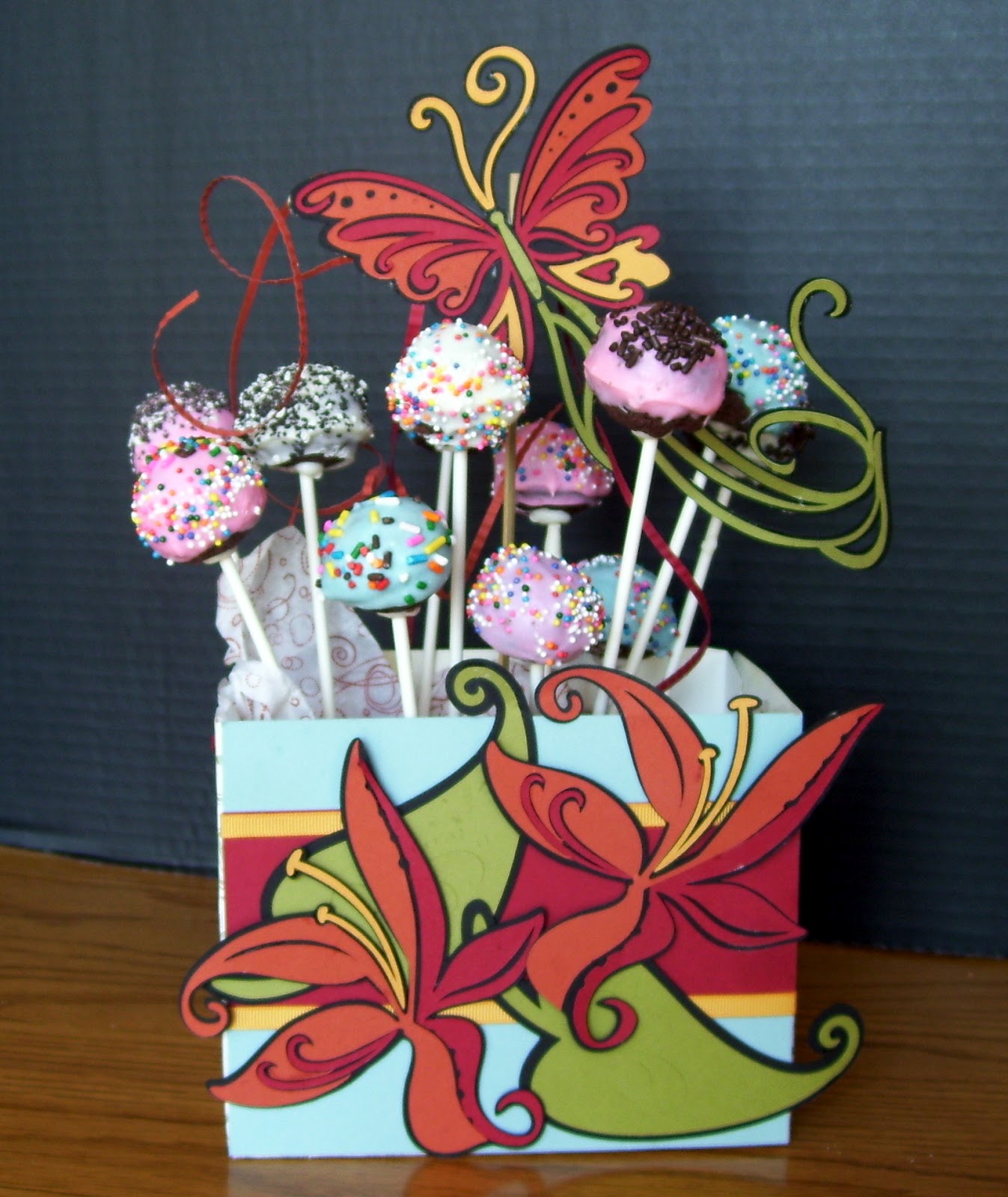 Stuff by the Bug Butterfly Cake Pops