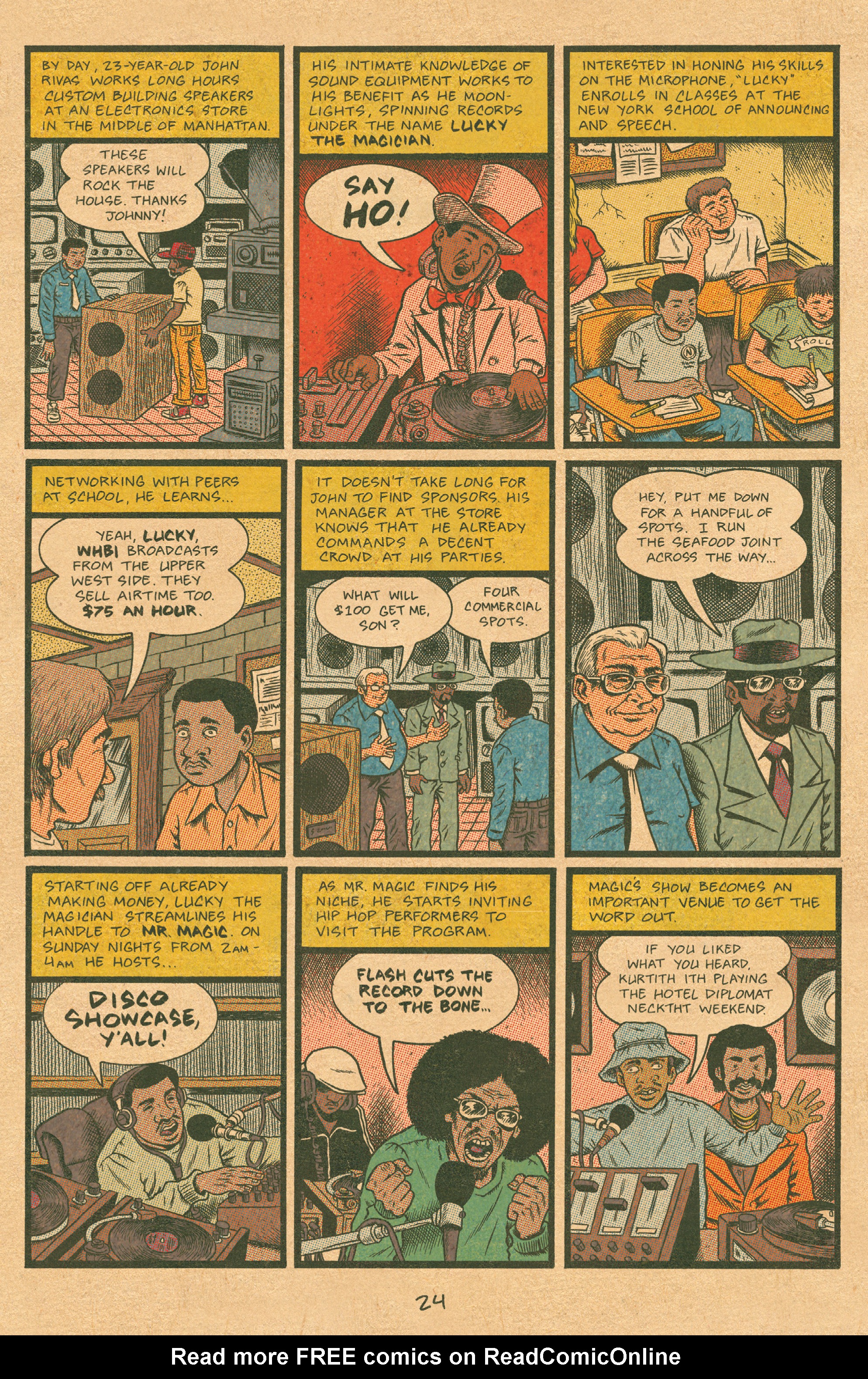Read online Hip Hop Family Tree (2015) comic -  Issue #1 - 26