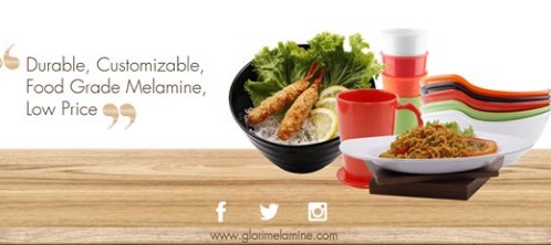 Glorimelamine.com Produsen Peralatan Makan Industri Horeka terbaik di Indonesia