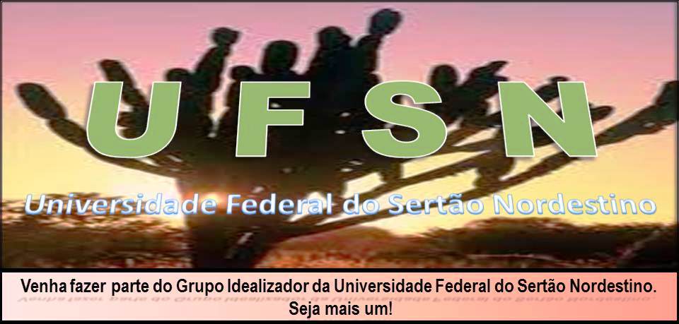Universidade Federal do Sertão Nordestino