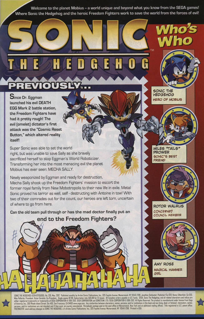 Sonic The Hedgehog (1993) issue 235 - Page 3