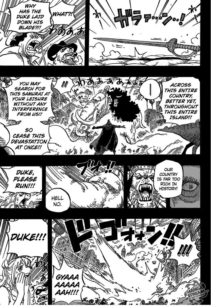 One Piece Ch 809: Master Nekomamushi