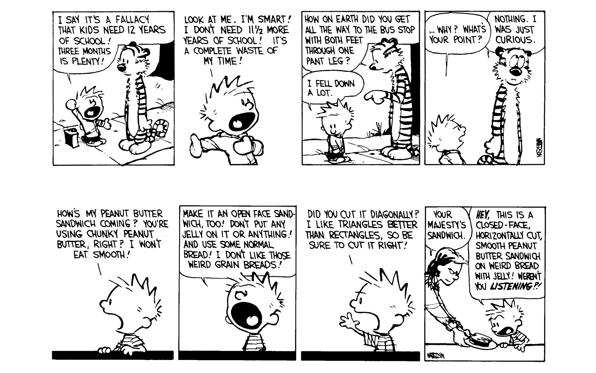 Read online Calvin and Hobbes comic -  Issue #5 - 20