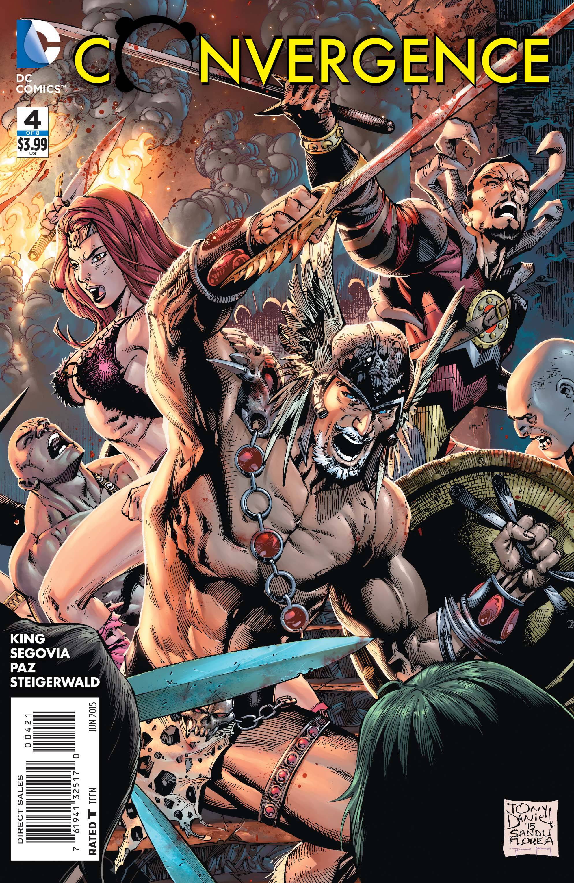 Read online Convergence comic -  Issue #4 - 2
