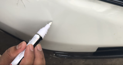 ซ่อมสีรถเองง่ายๆ ด้วยปากกาแต้มสี