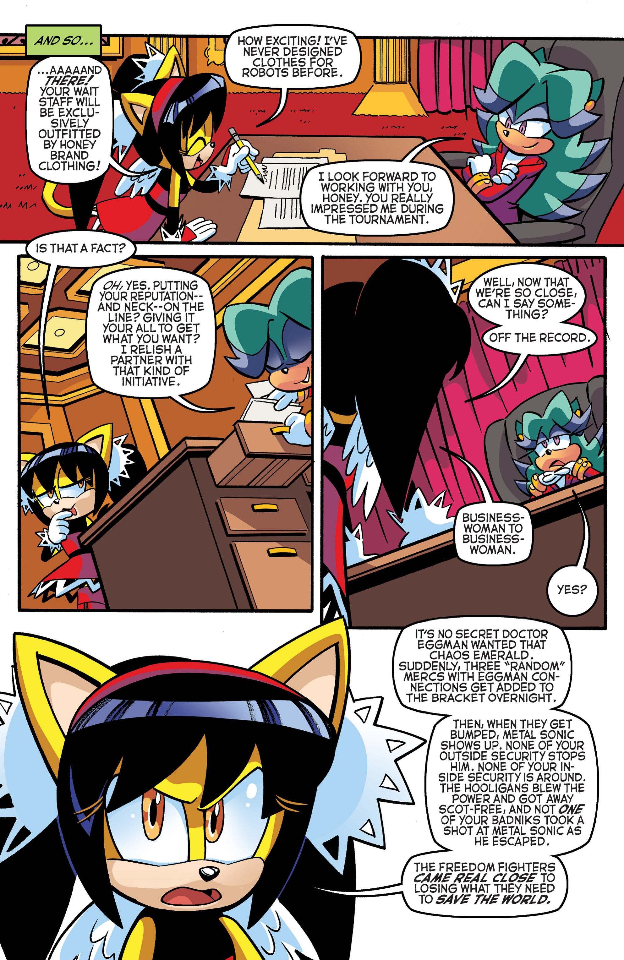 Read online Sonic The Hedgehog comic -  Issue #271 - 17