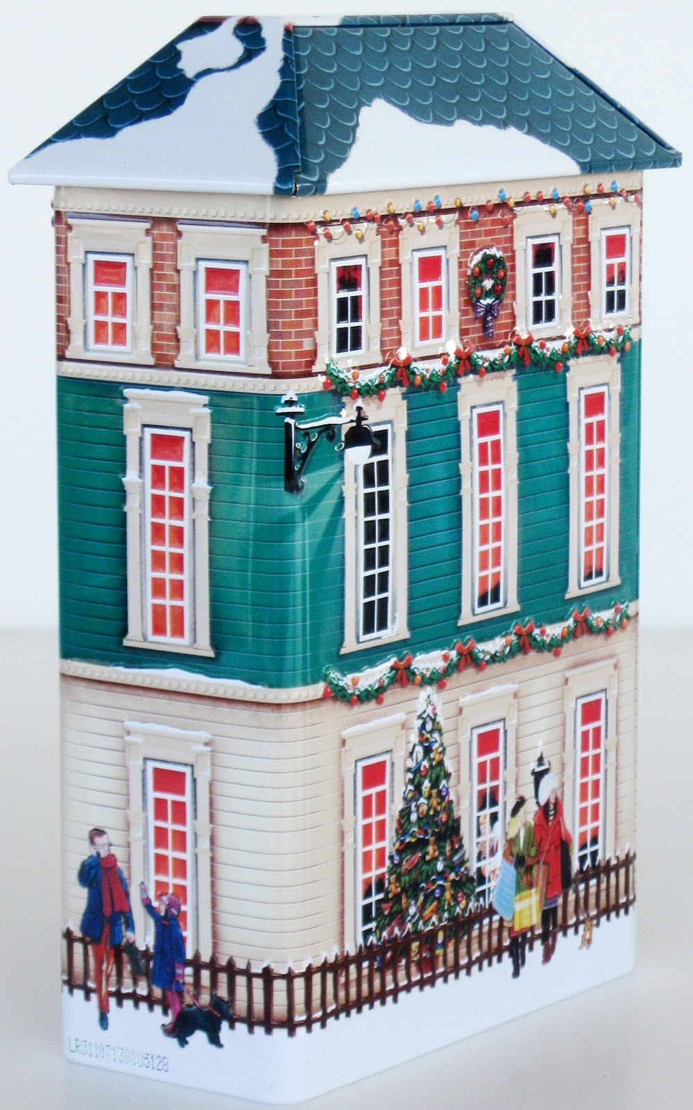 Toys and Stuff Big Lots 2011 Christmas Cookie Tin Post Office