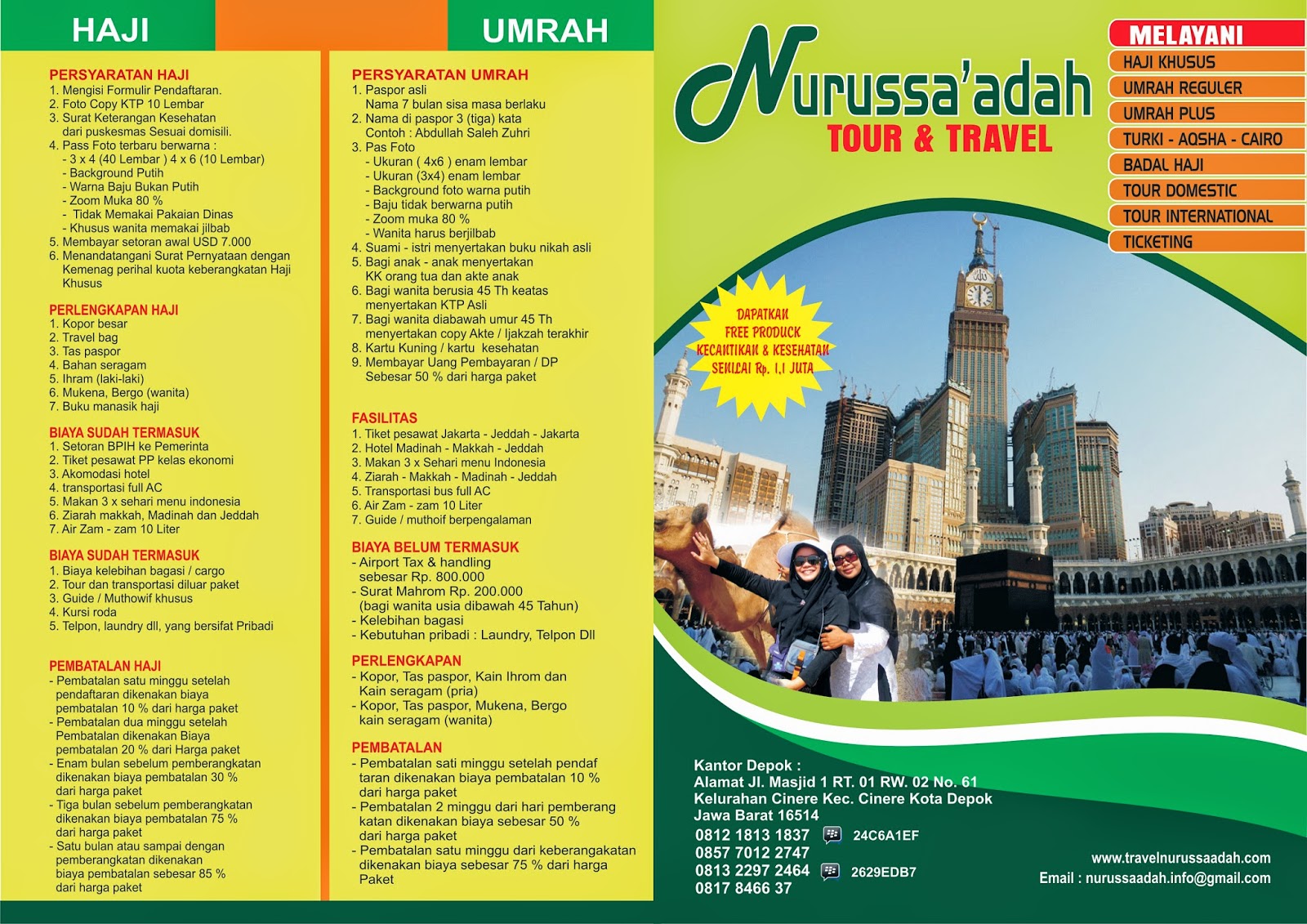 Contoh Brosur Travel Haji Dan Umroh Nusagates Contoh Brosur Travel Haji Dan Umroh Nusagates