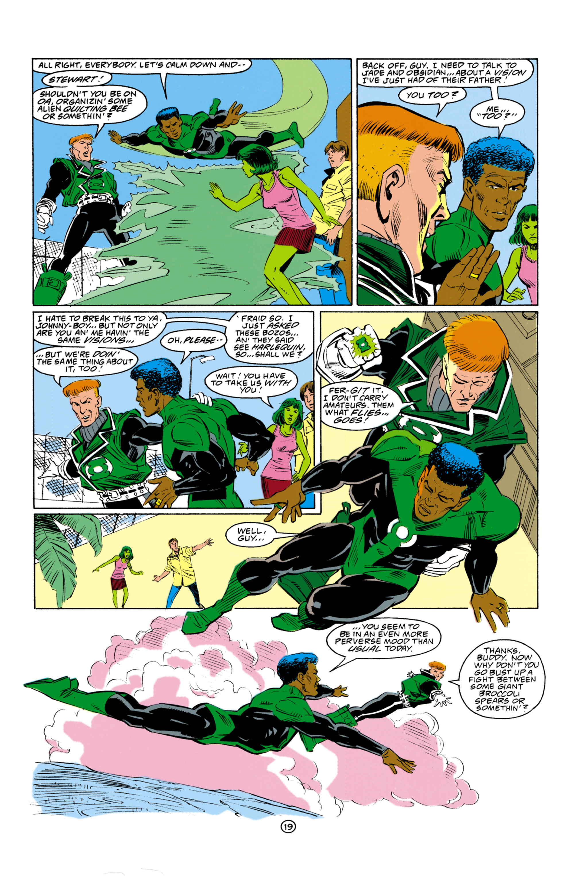 Read online Green Lantern (1990) comic -  Issue #19 - 20